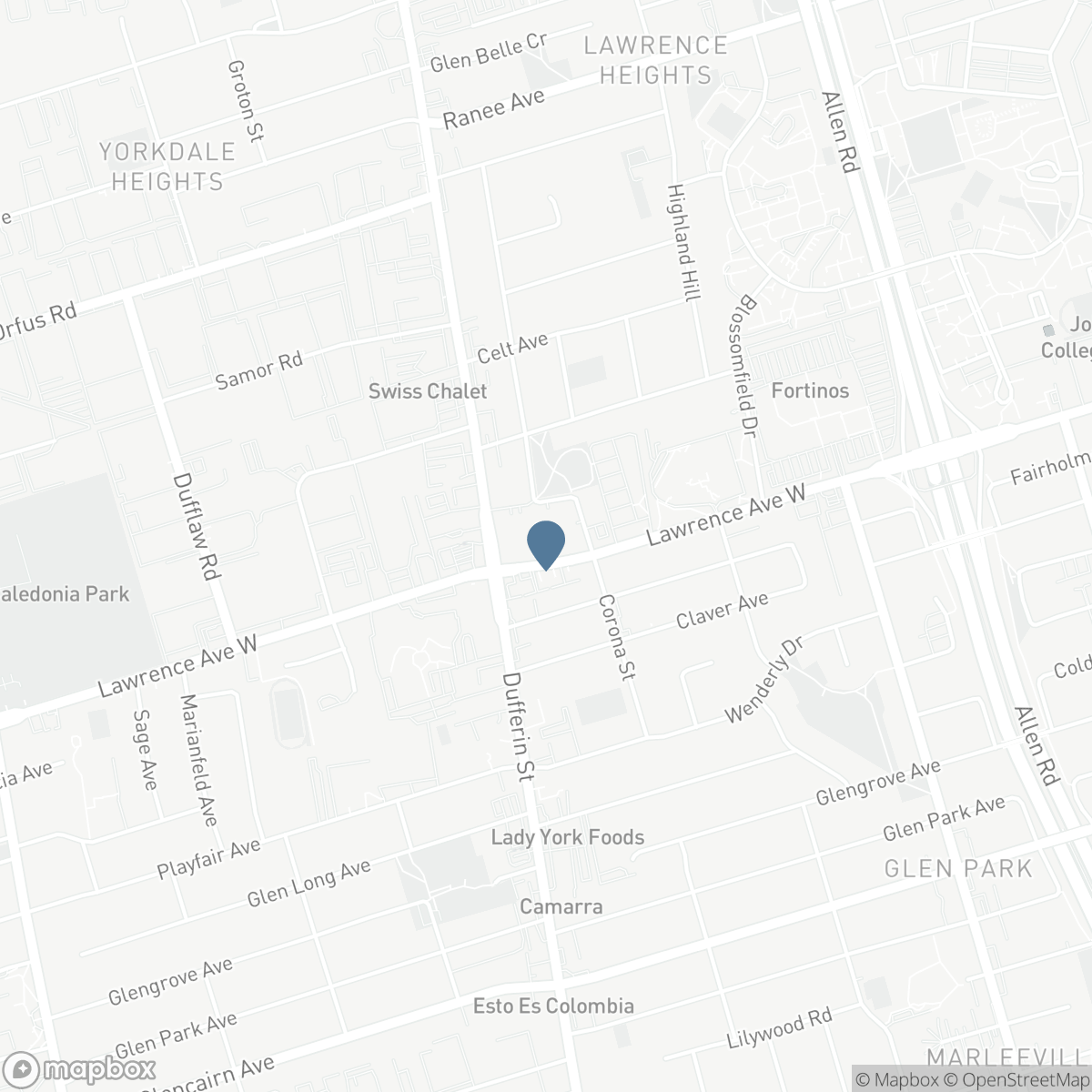 206 - 800 LAWRENCE AVENUE W, Toronto, Ontario M6A 0B1